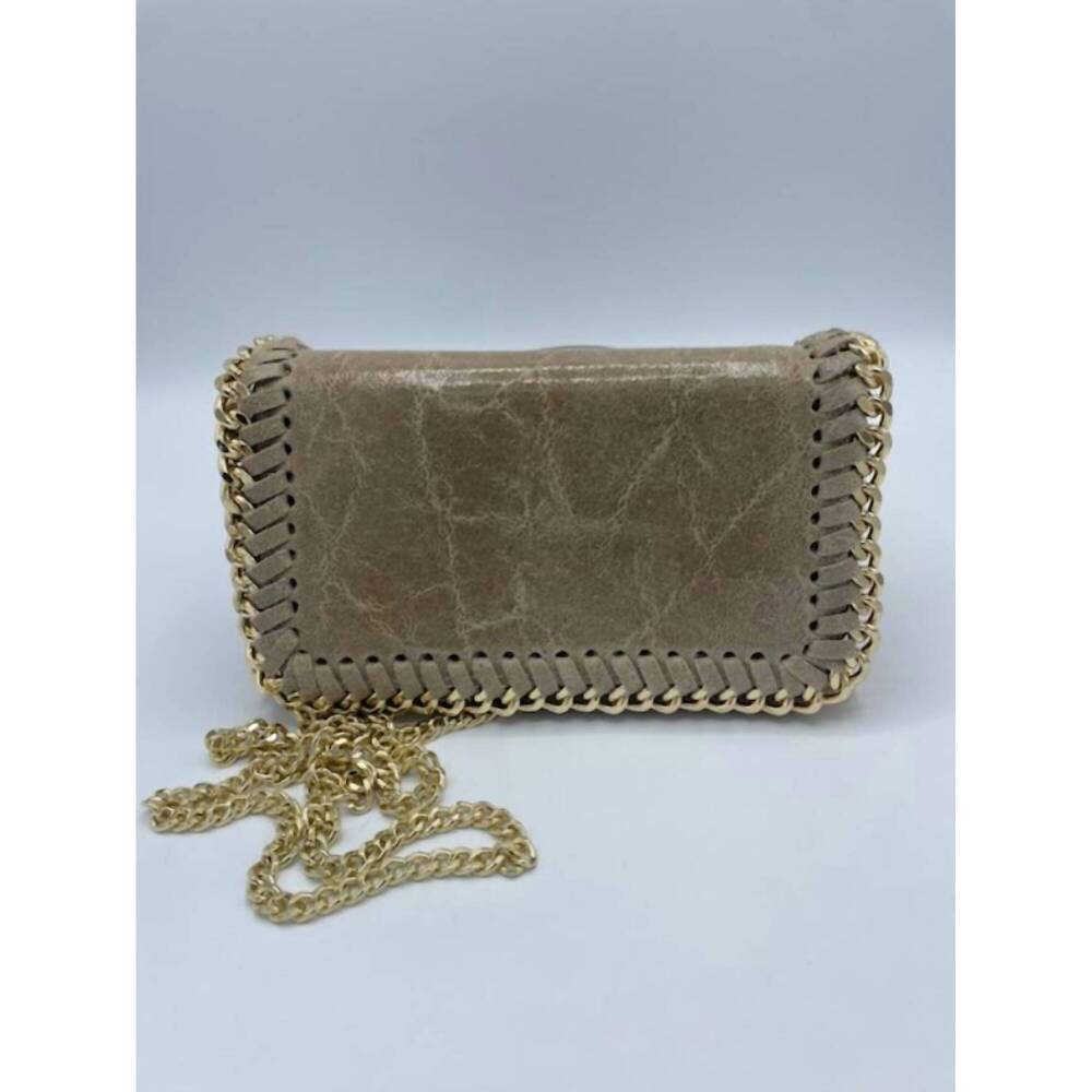 NEW GERMAN FUENTES eliza clutch in beige